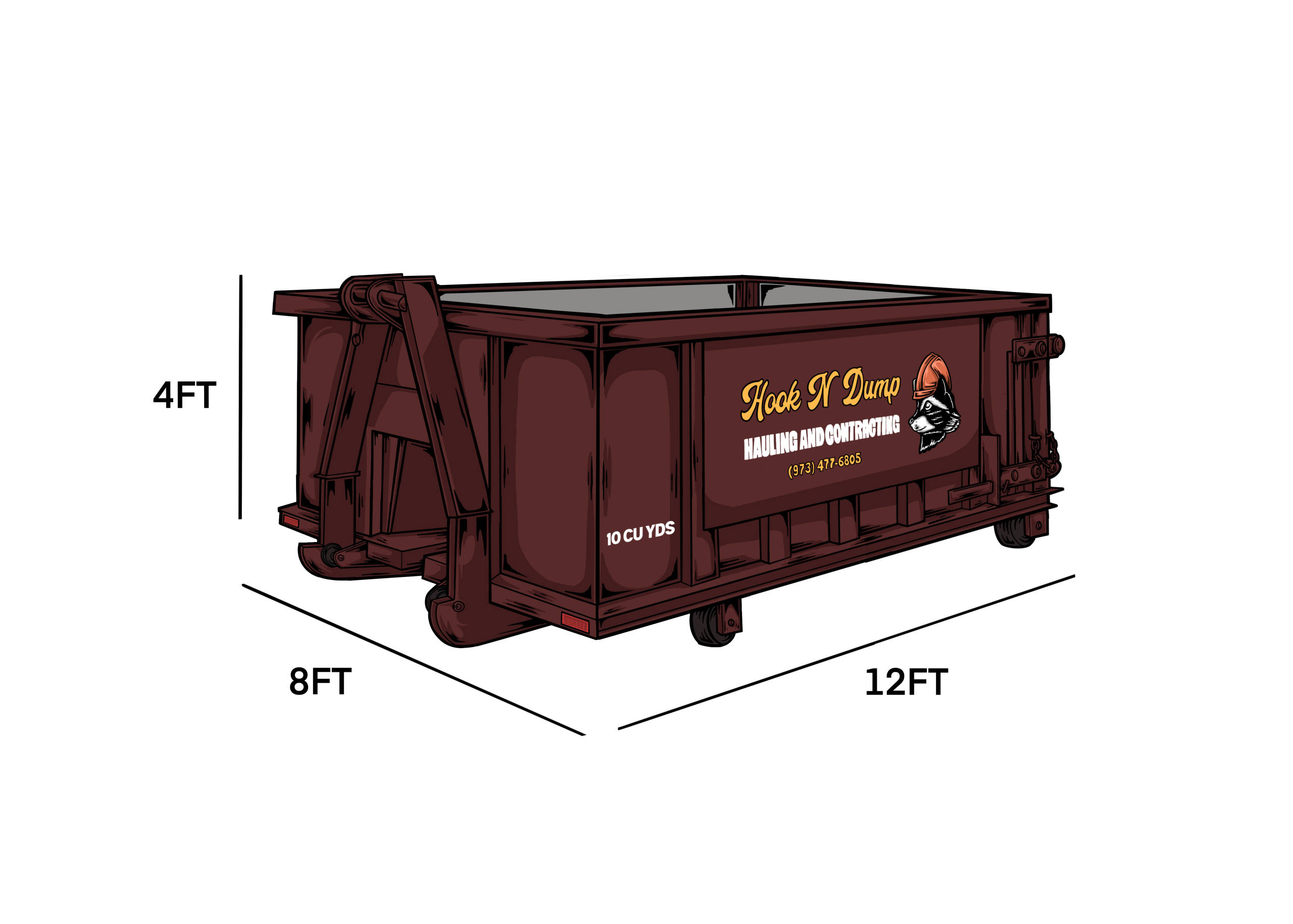 10 Cubic Yards Dumpster